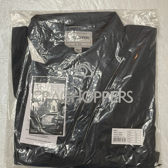 Craghoppers KIWI LONG SLEEVE SHIRT - ombré Blue - Picture 16 of 16